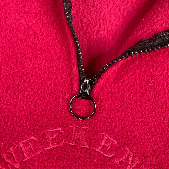 SB Sport 1/4 Zip Fleece Pullover Womens Small Pink Lightweight Sweater - Picture 6 of 7